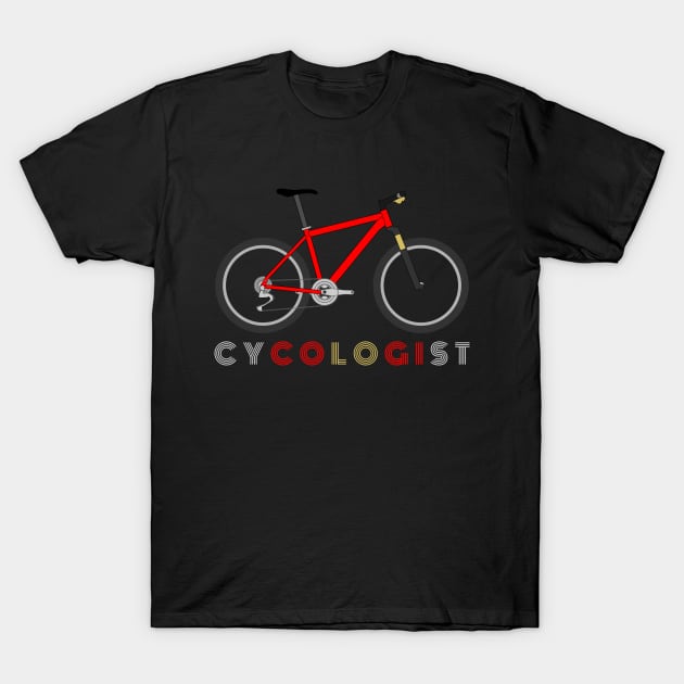 Cycologist T-Shirt T-Shirt by DesignerMAN